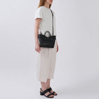 GRETA MINI CROSSBODY PEBBLE BLACK