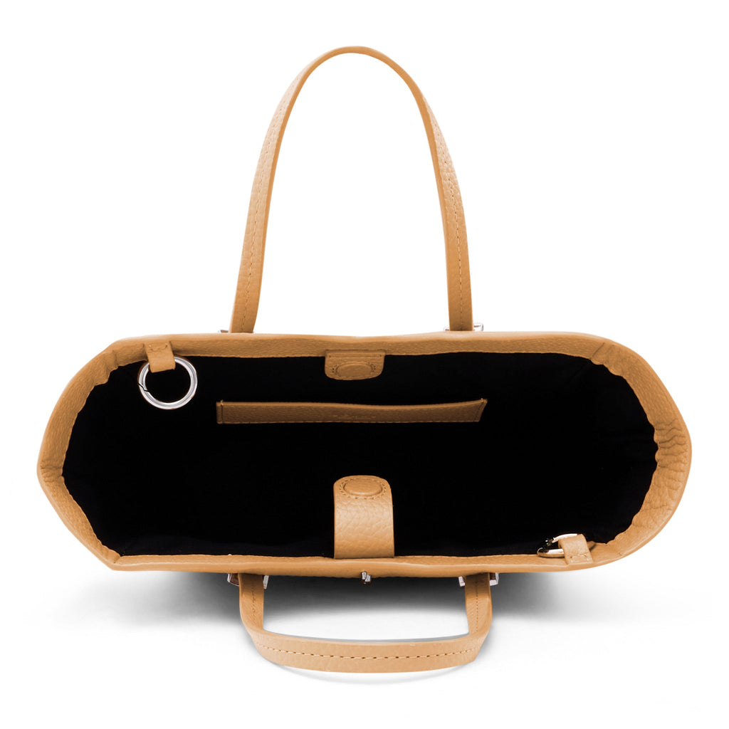 GRETA MINI CROSSBODY PEBBLE PEACH