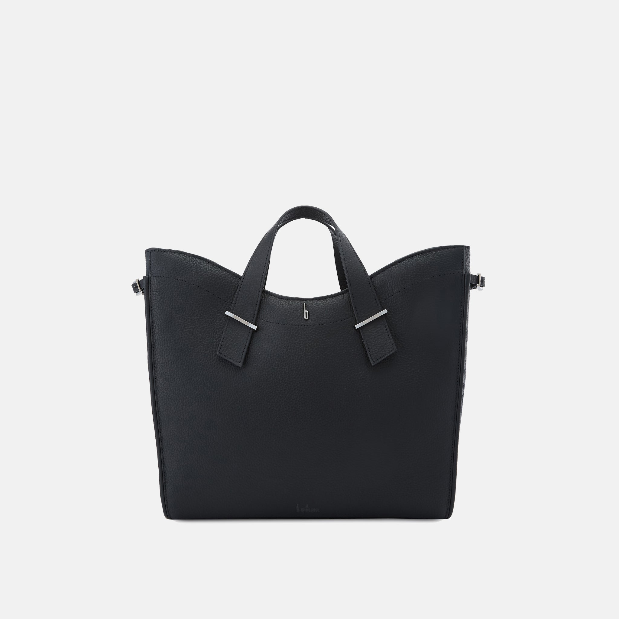 GRETA TOTE PEBBLE BLACK