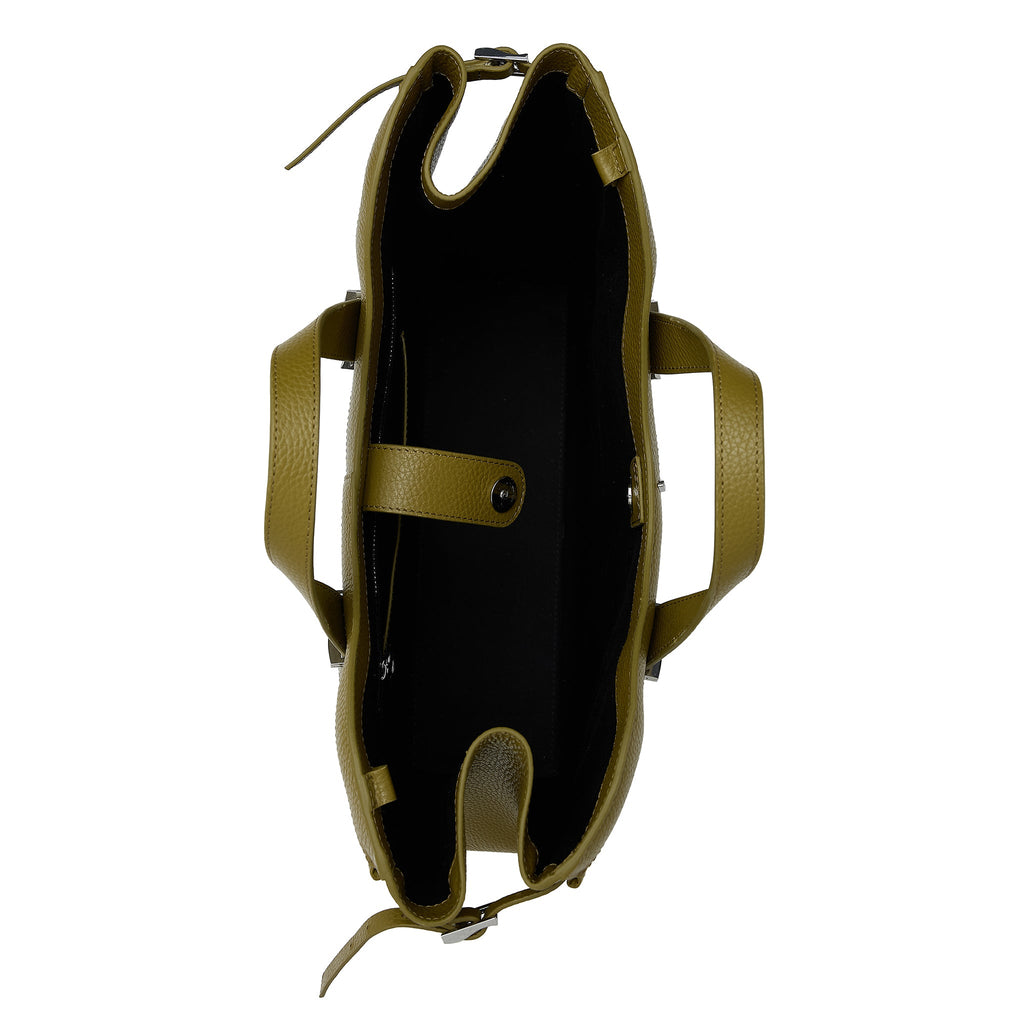 GRETA TOTE PEBBLE OLIVE