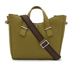 GRETA TOTE PEBBLE OLIVE