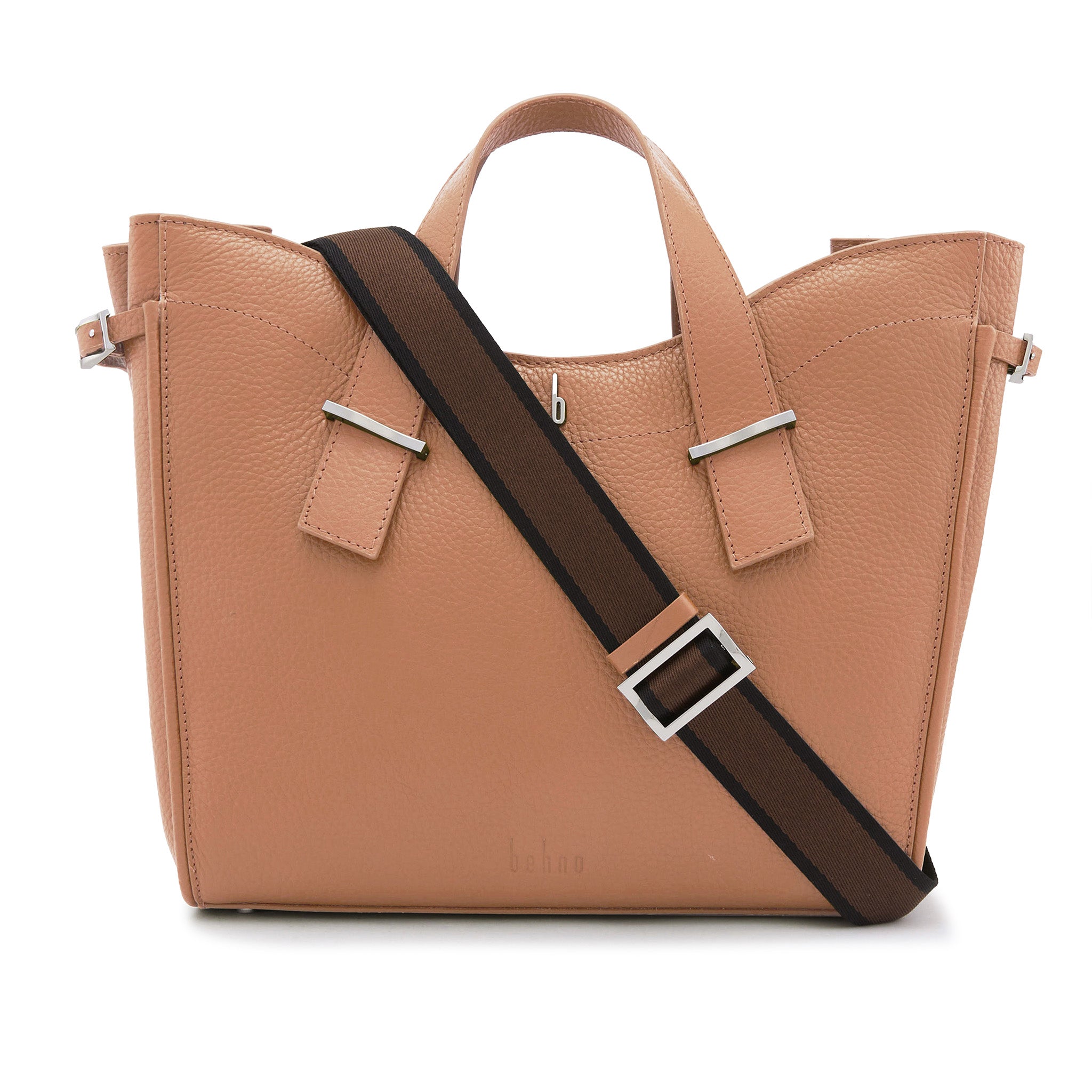 GRETA TOTE PEBBLE CLAY