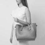 GRETA TOTE PEBBLE CLAY