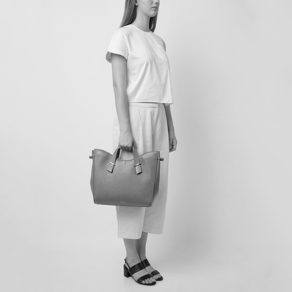 GRETA TOTE PEBBLE CLAY