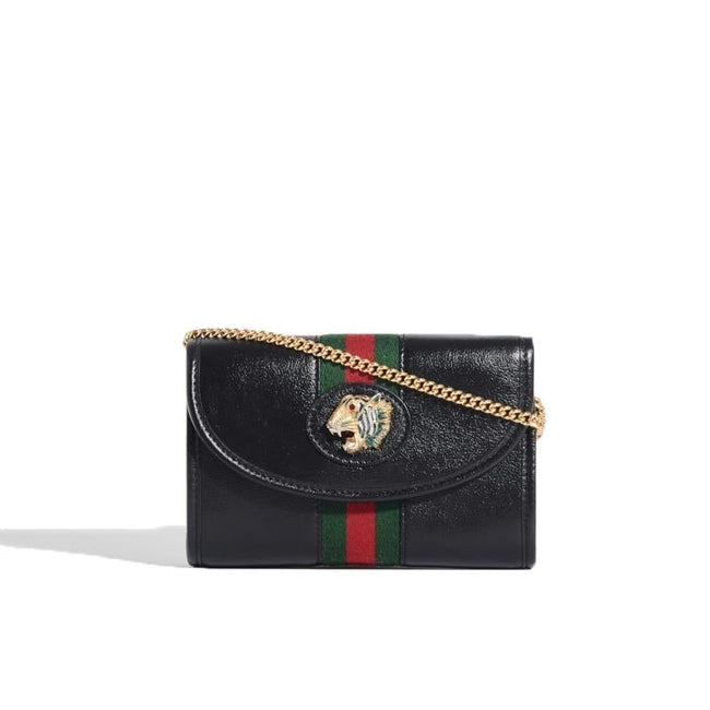 Rajah Medium Shoulder Bag Black Hover Image