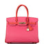 Hermes Birkin 30cm Bi-Color Rose Azalee and Feu Epsom Permabrass Hardware