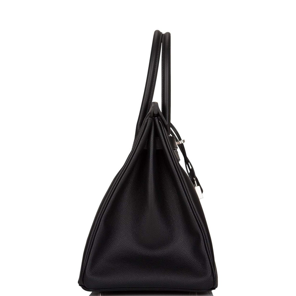 Hermes Birkin 35 Black Epsom Palladium Hardware