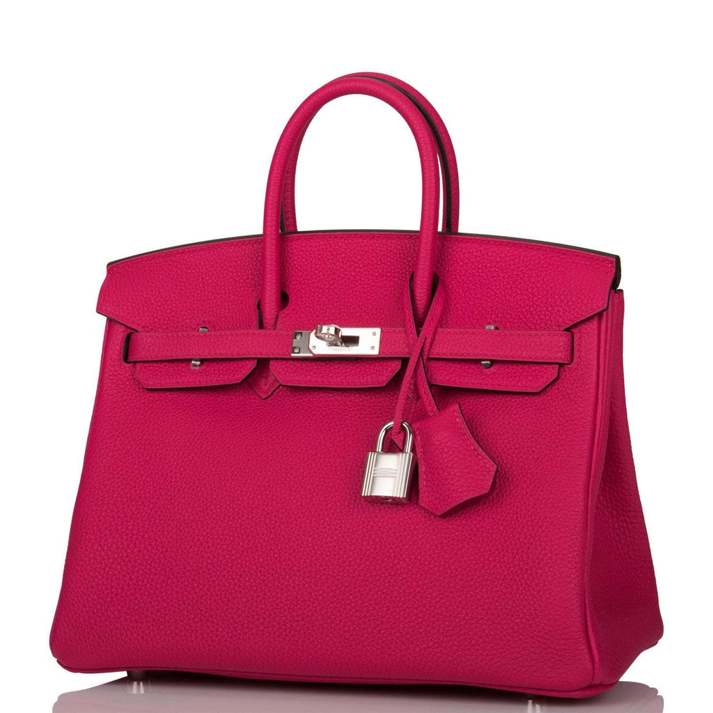 Hermes Birkin 25 Rose Mexico Togo Palladium Hardware