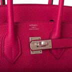 Hermes Birkin 25 Rose Mexico Togo Palladium Hardware
