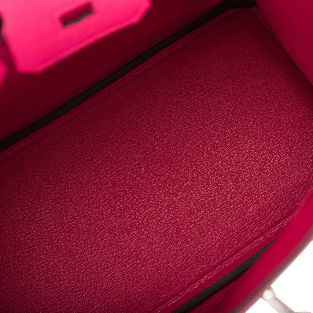 Hermes Birkin 25 Rose Mexico Togo Palladium Hardware