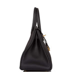 Hermes Birkin 30 Black Togo Gold Hardware