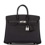 Hermes Black Togo Birkin 25cm Palladium Hardware