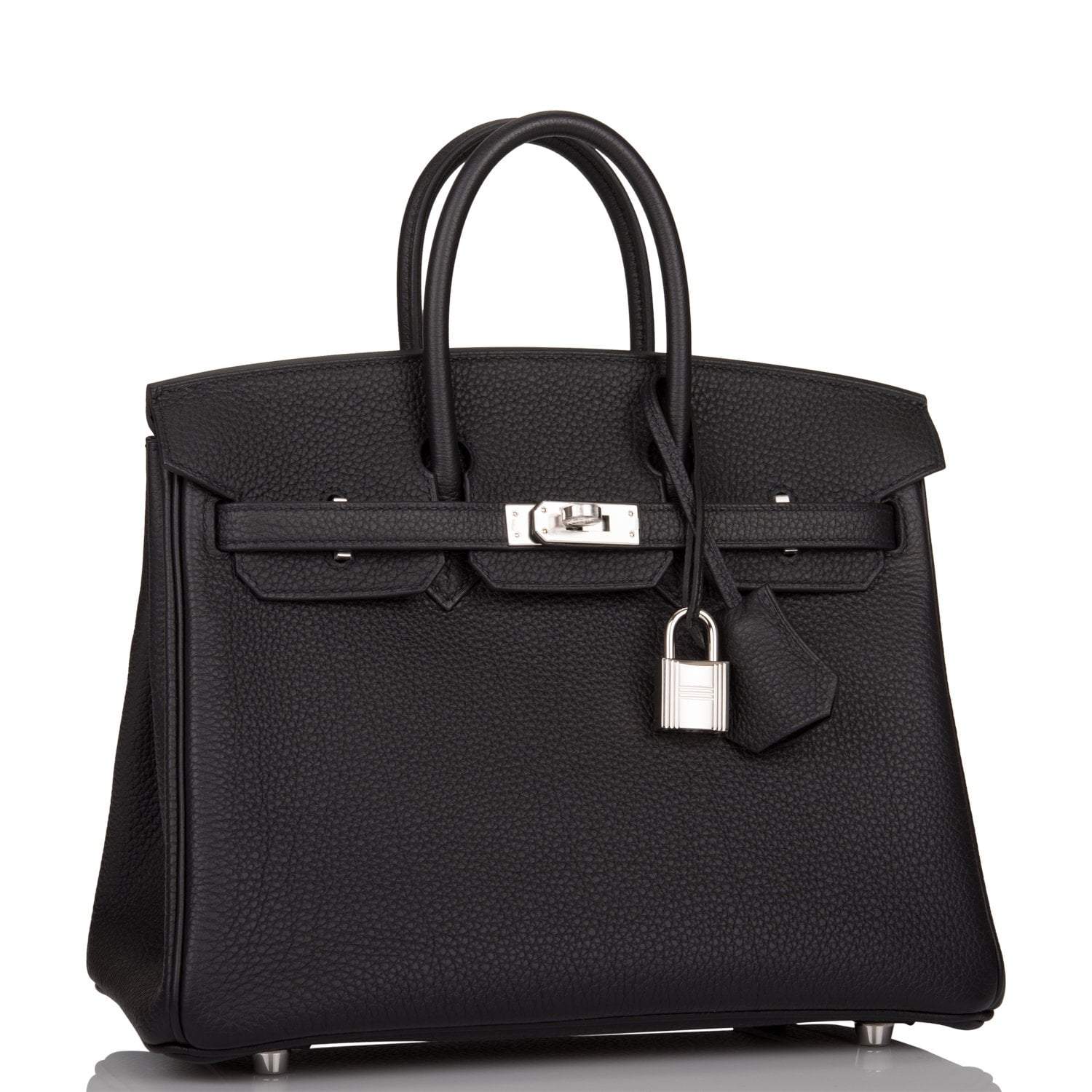 Hermes Black Togo Birkin 25cm Palladium Hardware