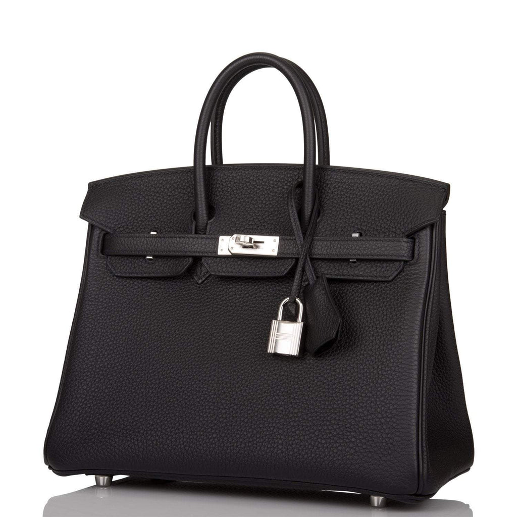 Hermes Black Togo Birkin 25cm Palladium Hardware