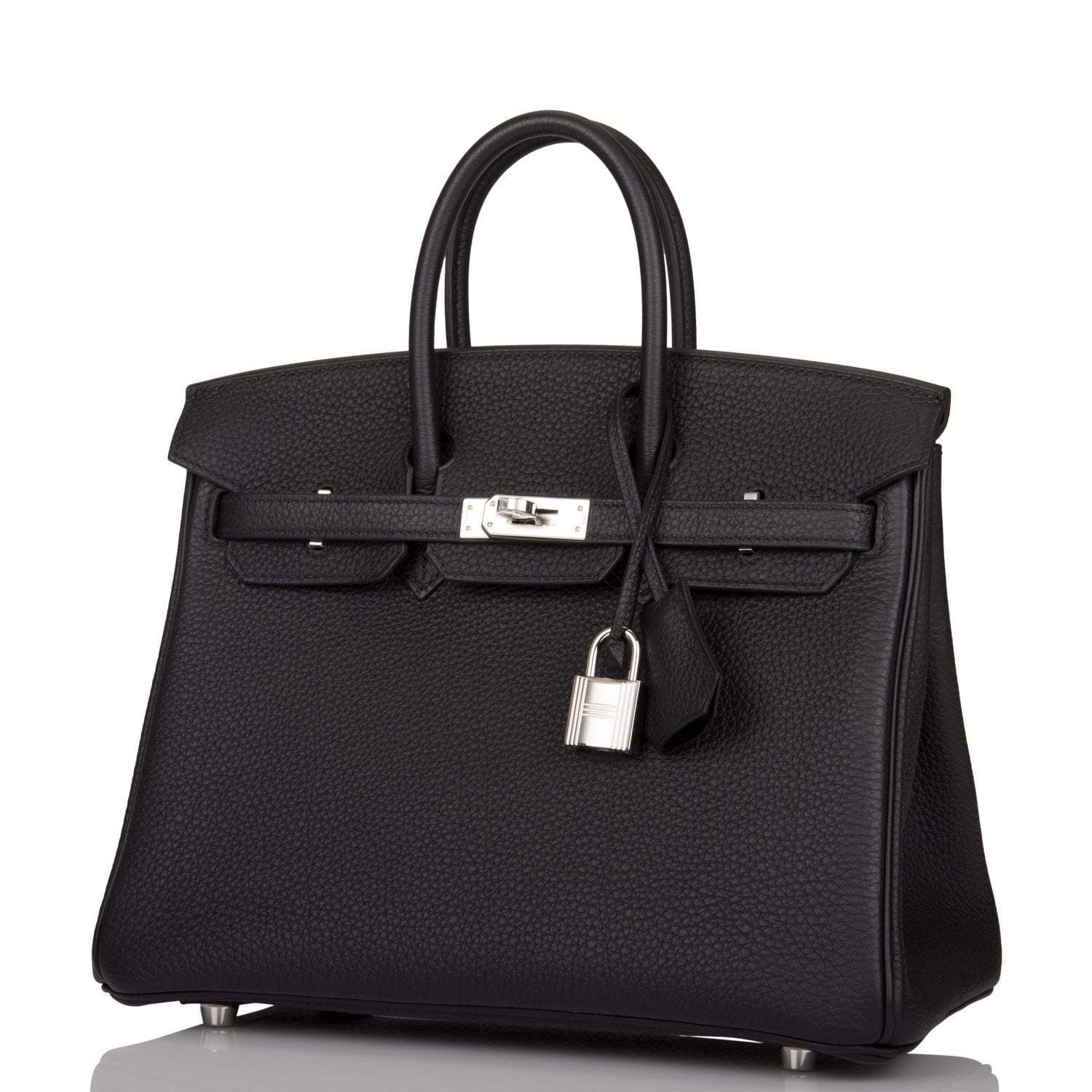 Hermes Black Togo Birkin 25cm Palladium Hardware