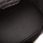 Hermes Black Matte Alligator Birkin 25cm Gold Hardware