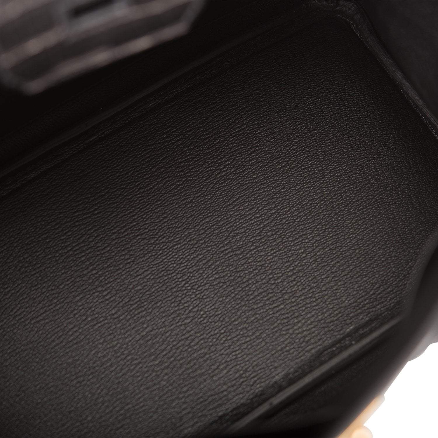 Hermes Black Matte Alligator Birkin 25cm Gold Hardware