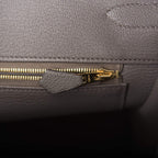 Hermes Birkin 35 Etain Togo Gold Hardware