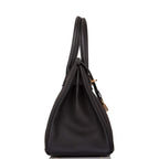 Hermes Black Togo Birkin 30cm Rose Gold Hardware