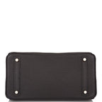 Hermes Black Togo Birkin 30cm Rose Gold Hardware