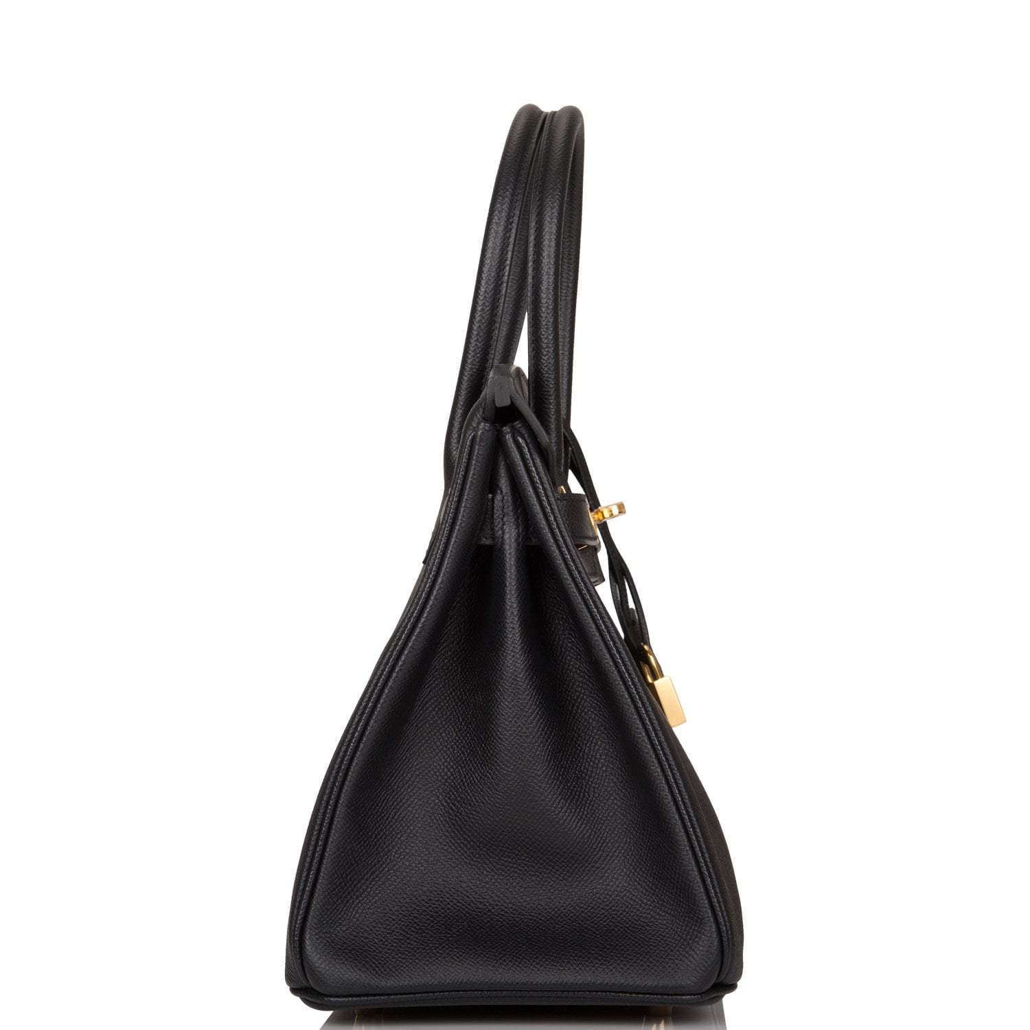 Hermes Birkin 30 Black Epsom Gold Hardware
