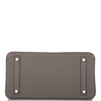 Hermes Etain Togo Birkin 30cm Gold Hardware