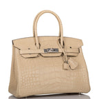 Hermes Trench Matte Alligator Birkin 30cm Palladium Hardware
