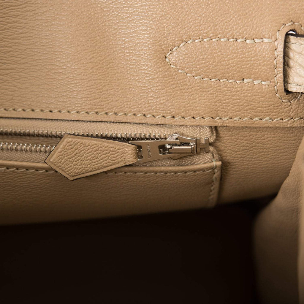 Hermes Trench Matte Alligator Birkin 30cm Palladium Hardware