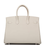 Hermes Gris Perle Togo Birkin 35cm Palladium Hardware