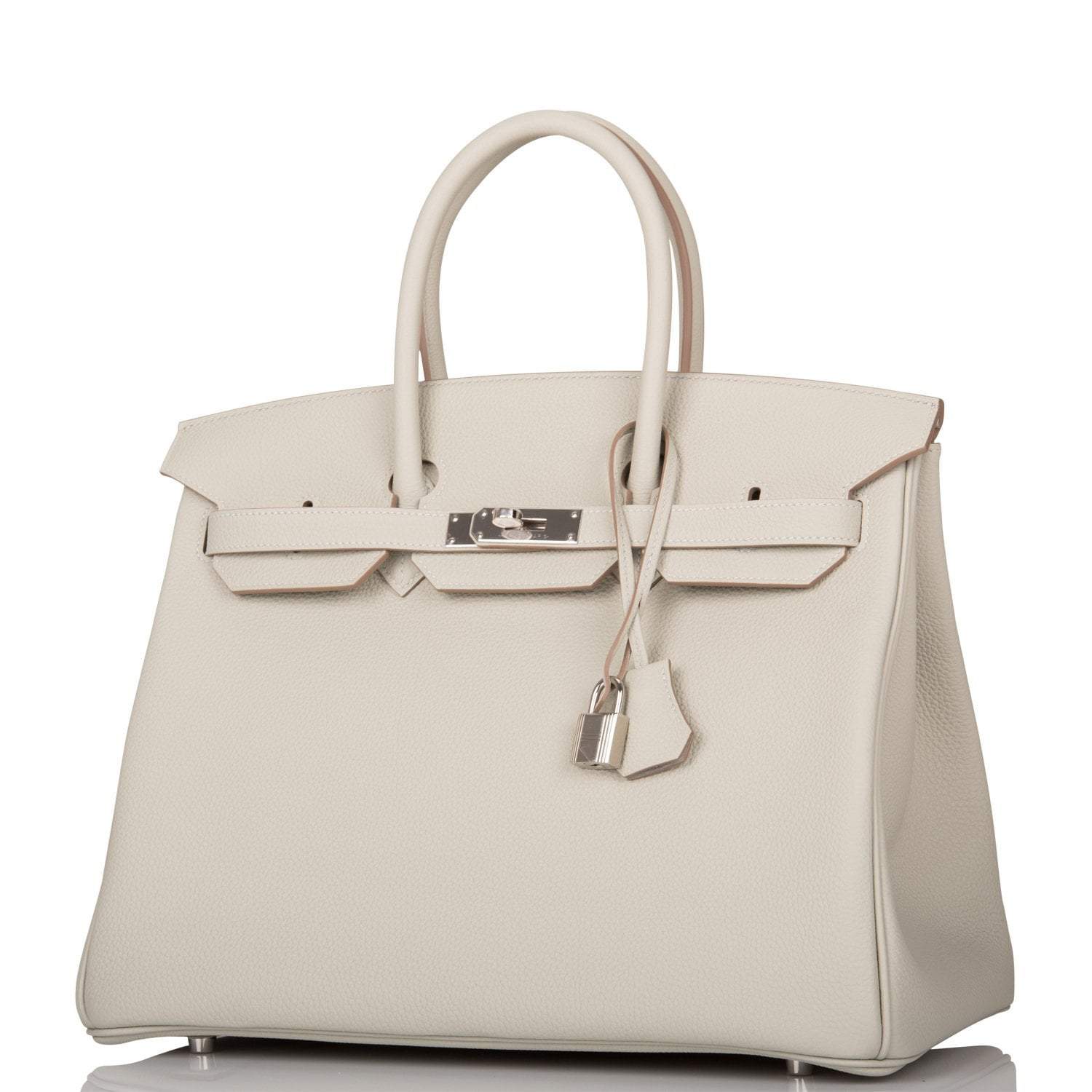 Hermes Gris Perle Togo Birkin 35cm Palladium Hardware