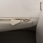 Hermes Gris Perle Togo Birkin 35cm Palladium Hardware