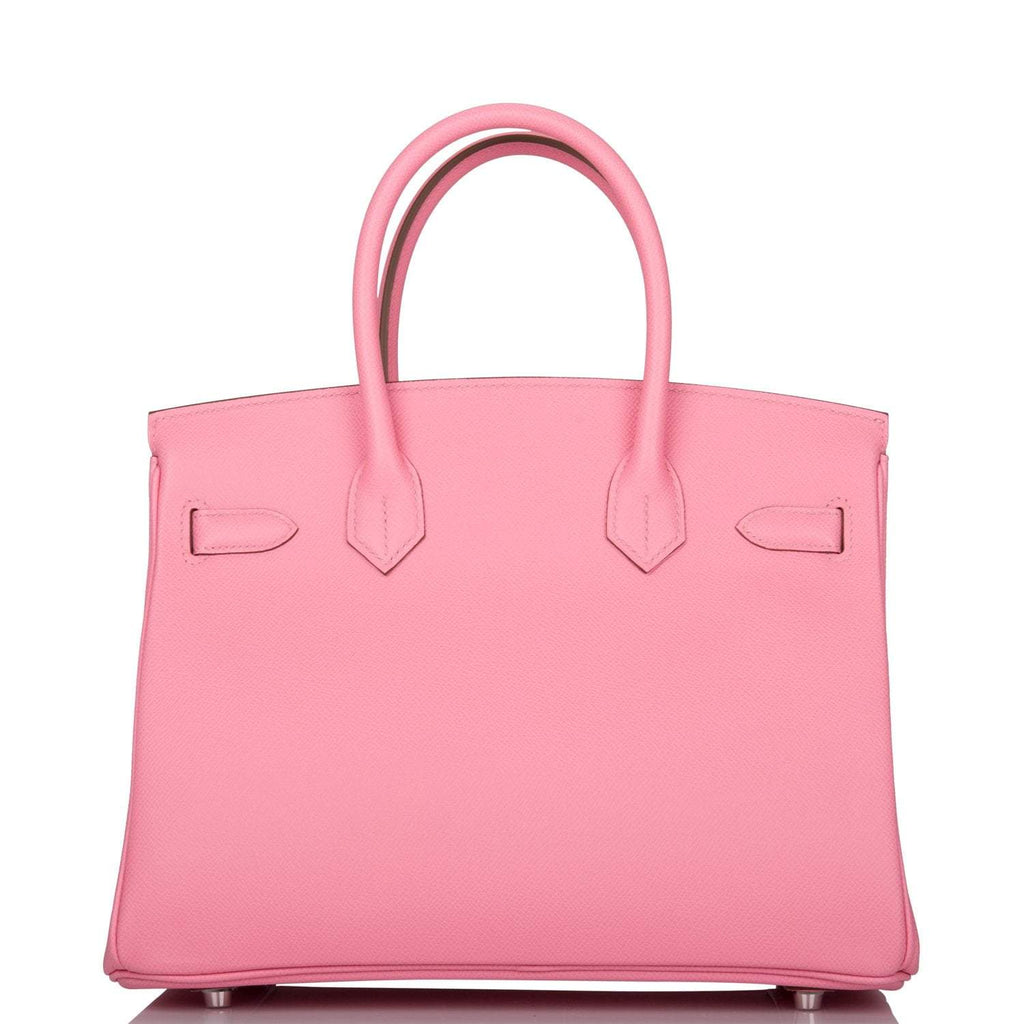 Hermes Rose Confetti Epsom Birkin 30cm Palladium Hardware