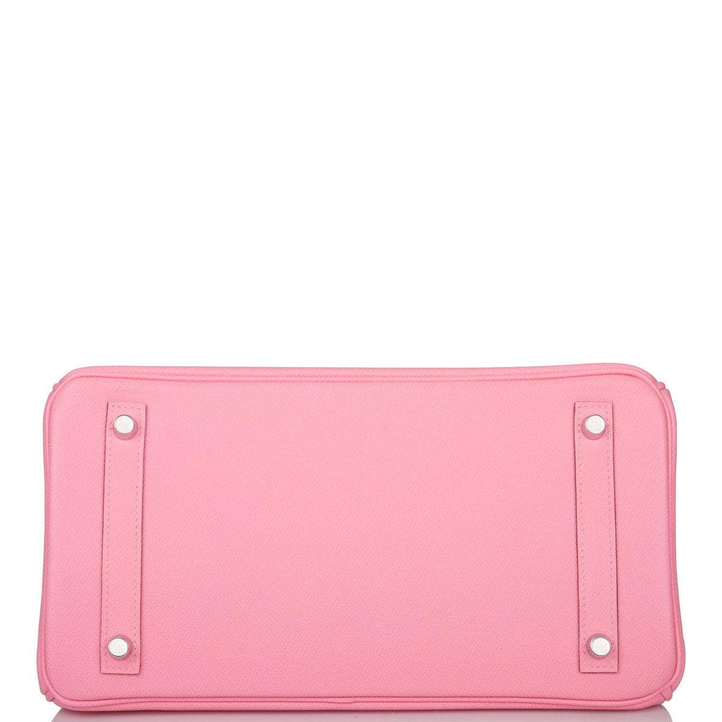 Hermes Rose Confetti Epsom Birkin 30cm Palladium Hardware