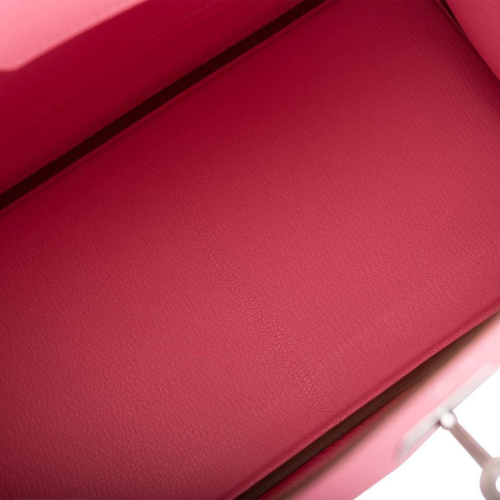 Hermes Rose Confetti Epsom Birkin 30cm Palladium Hardware