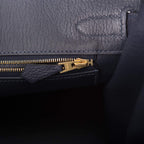 Hermes Bleu Nuit Togo Birkin 30cm Gold Hardware