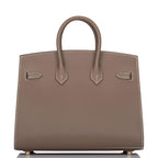 Hermes Birkin Sellier 25 Etoupe Epsom Gold Hardware