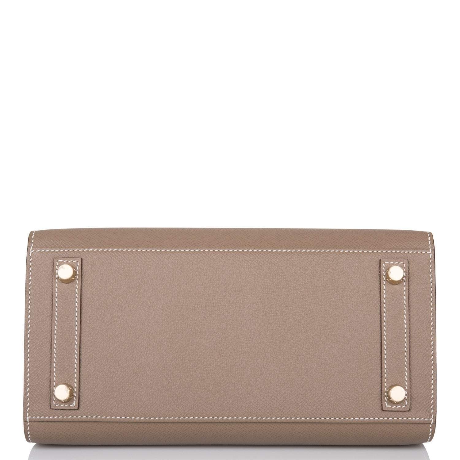 Hermes Birkin Sellier 25 Etoupe Epsom Gold Hardware