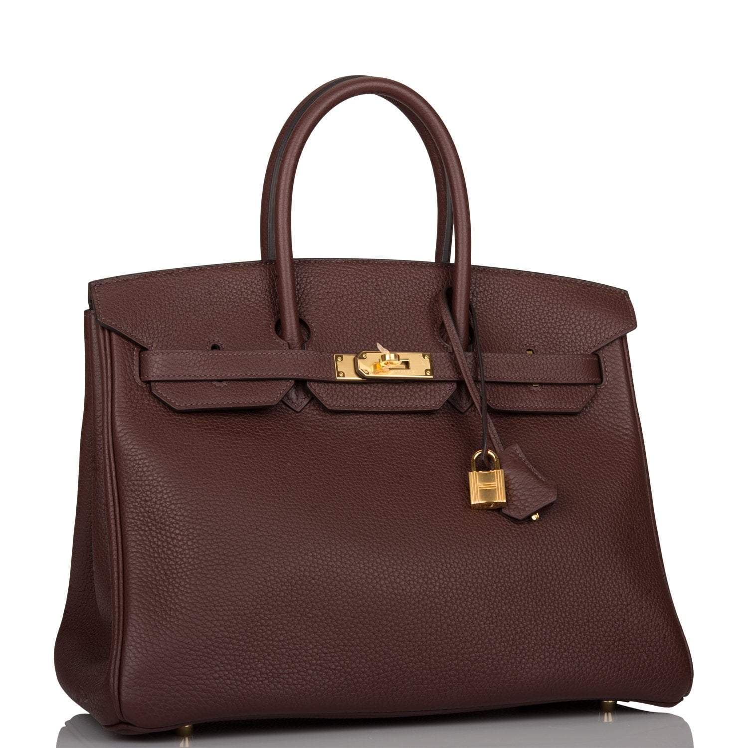 Hermes Birkin 35 Havane Clemence Gold Hardware