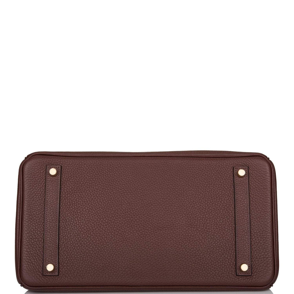 Hermes Birkin 35 Havane Clemence Gold Hardware