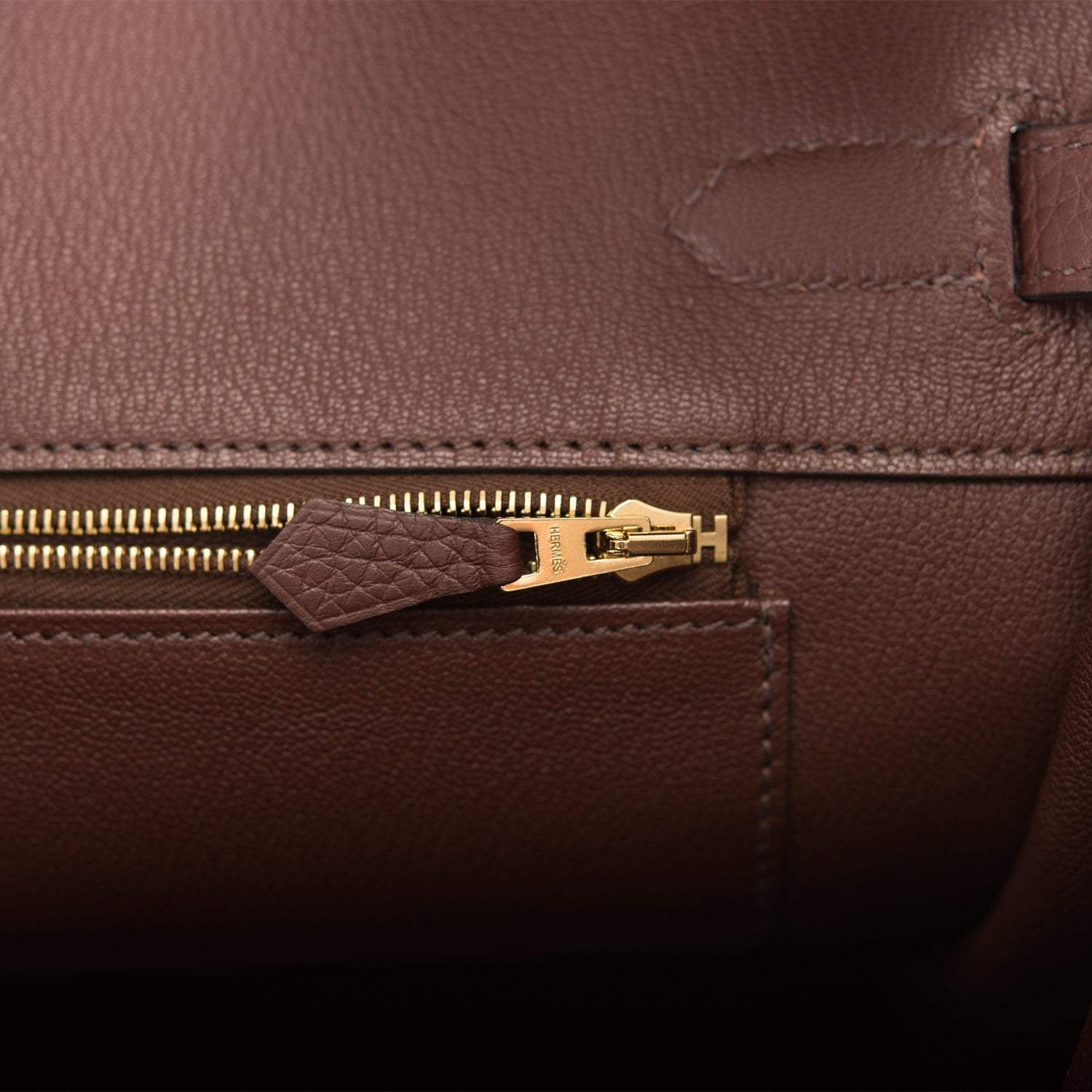 Hermes Birkin 35 Havane Clemence Gold Hardware