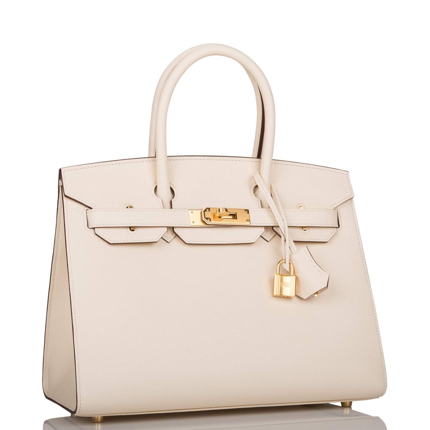 Hermes Nata Epsom Sellier Birkin 30cm Gold Hardware