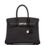 Hermes Black Epsom Birkin 30cm Palladium Hardware