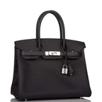 Hermes Black Epsom Birkin 30cm Palladium Hardware