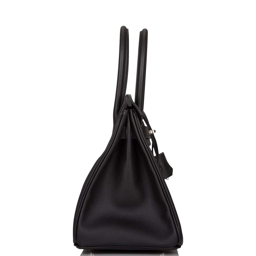 Hermes Black Epsom Birkin 30cm Palladium Hardware