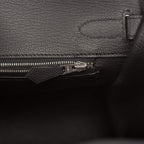Hermes Black Epsom Birkin 30cm Palladium Hardware