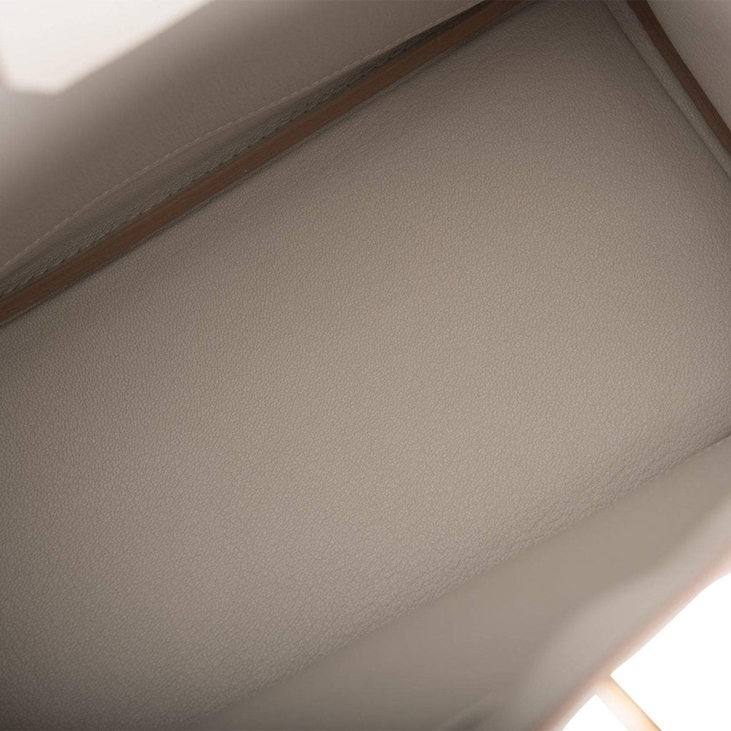 Hermes Birkin 25 Gris Perle Togo Gold Hardware