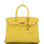 Hermes Lime Epsom Birkin 30cm Gold Hardware