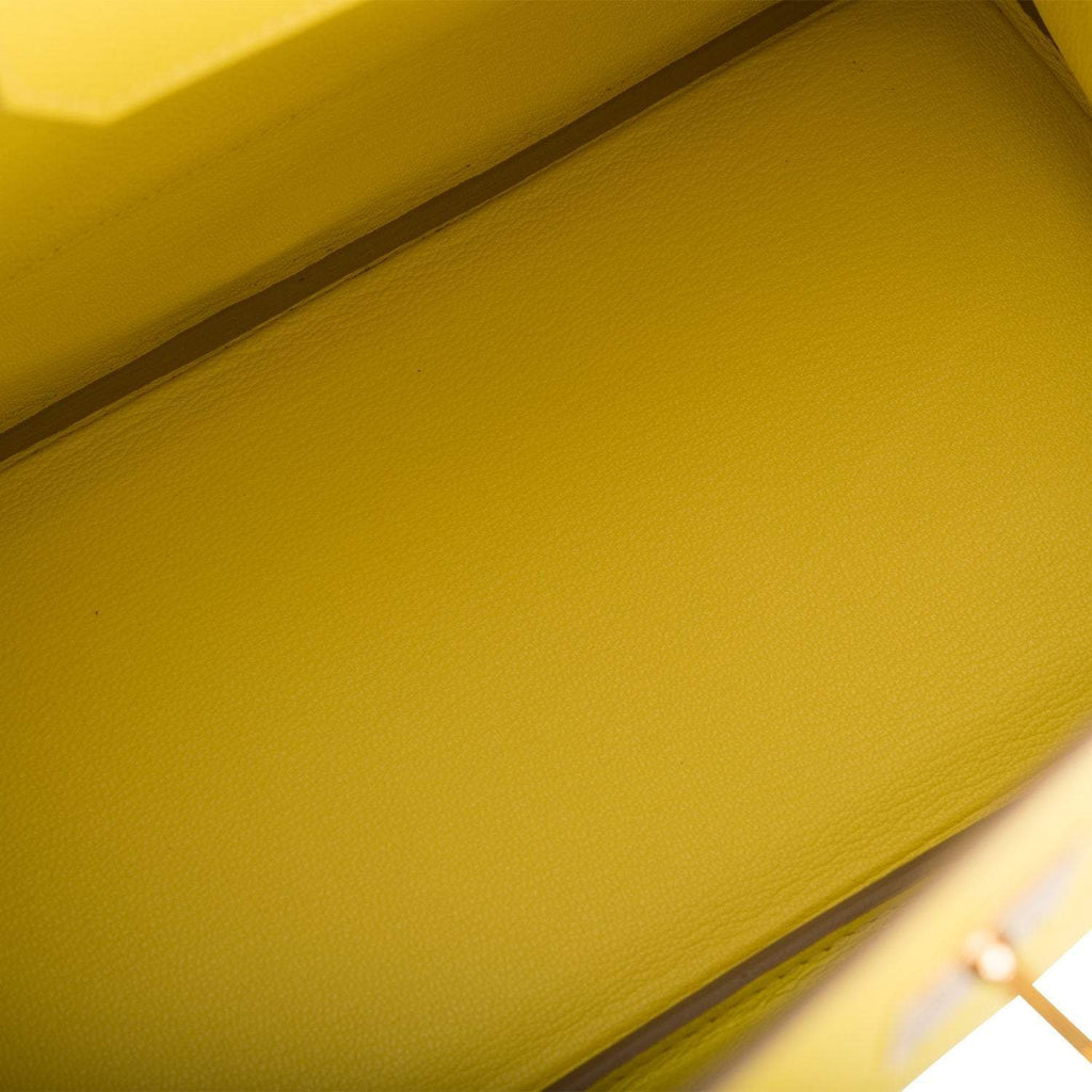 Hermes Lime Epsom Birkin 30cm Gold Hardware