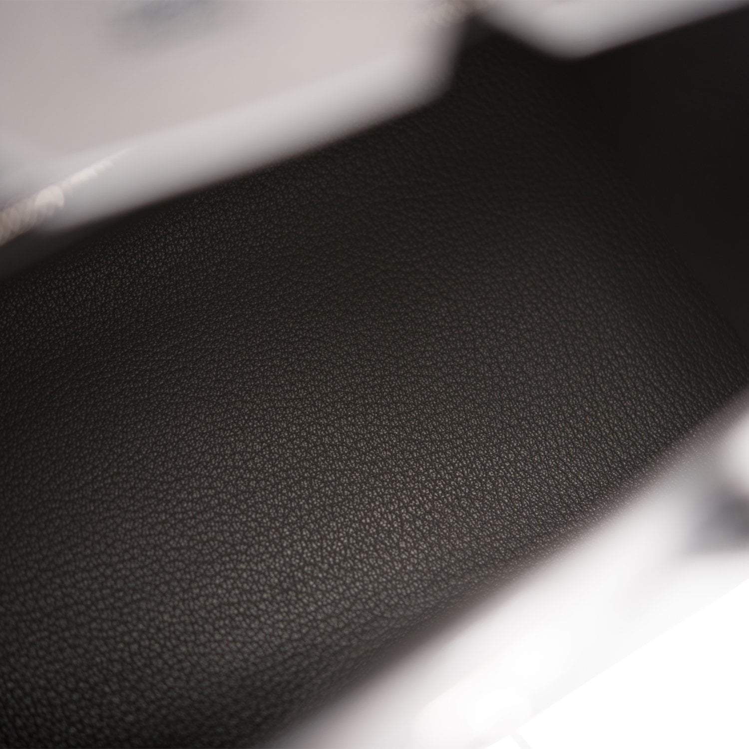 Hermes Birkin Sellier 25 Black Veau Madame Palladium Hardware