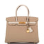 Hermes Birkin 30cm Bi-Color Trench and Craie Epsom Gold Hardware